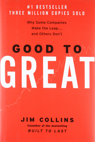 Good to Great book cover by Jim Collins