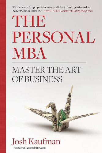 The Personal MBA book cover by Josh Kaufman